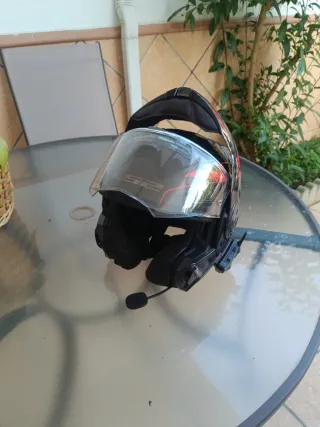 Casco de moto talla L