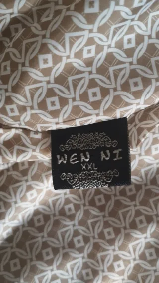 Chaleco Mujer Reversible Beige Multicolor