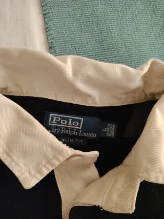 Polo Ralph Lauren Jersey Negro Talla L