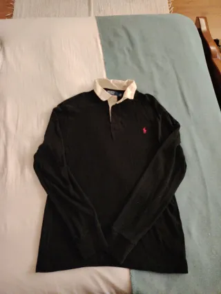 Polo Ralph Lauren Jersey Negro Talla L