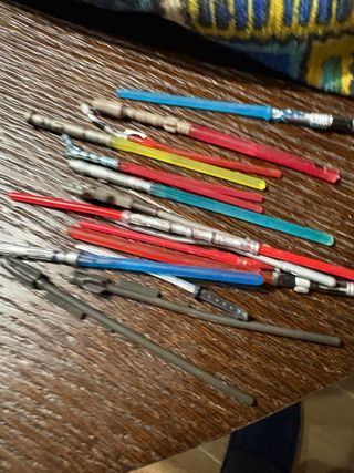 Lote Armas Figuras Star Wars