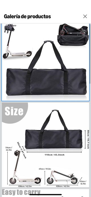 Patinete Eléctrico + Casco + Funda