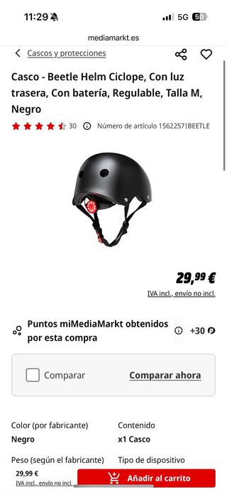 Patinete Eléctrico + Casco + Funda