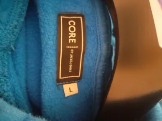 Sudadera con capucha azul