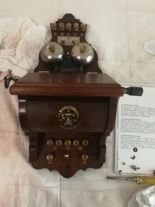 Teléfono Antiguo L.M. Ericsson & Co