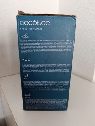 Cafetera Cecotec Express FreeStyle Compac