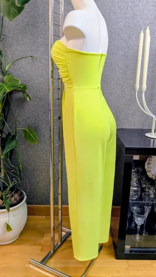 Mono verde lima crepé