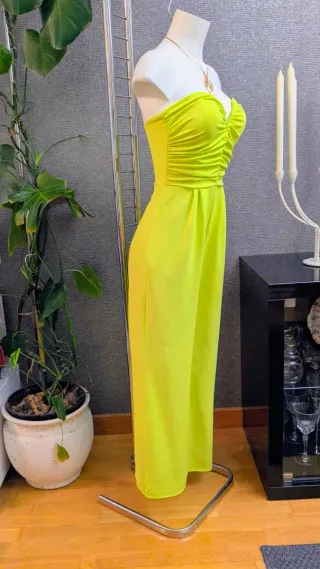 Mono verde lima crepé