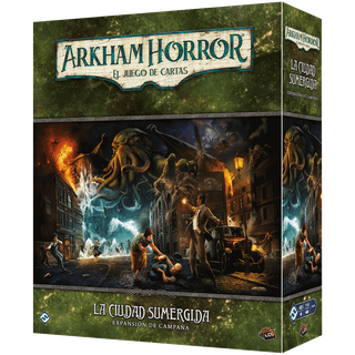 Arkham Horror LCG: La Ciudad Sumergida Exp Campaña