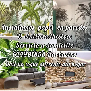 Vinilos Adhesivos y Papel Pintado