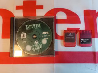 Console PS1 SCPH-7502 + Tomb Raider III + Valigetta