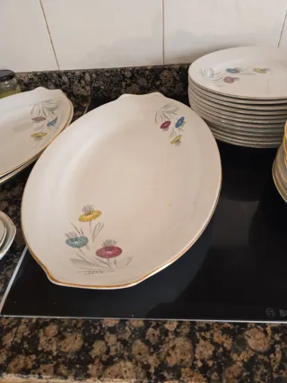 Vajilla Porcelana Royal China Vigo Flores