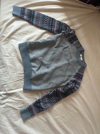 Maglione a punto Sfera grigio per bambini taglia 11-12 anni