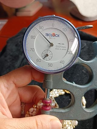 Collar Perlas y Oro 14k 17.5