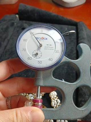 Collar Perlas y Oro 14k 17.5