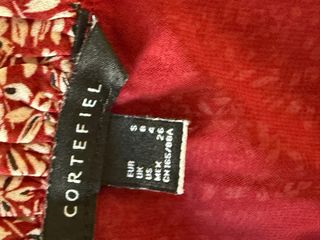 Vestido Cortefiel plisado estampado