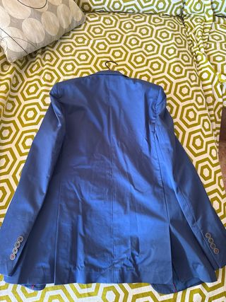 Chaqueta Americana SPAGNOLO Azul Talla S