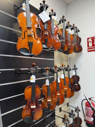 liquidación Violines de tienda de stock