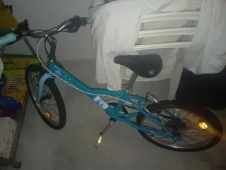 Bicicleta infantil 20 azul