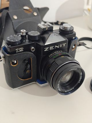 Cámara Analógica Zenit 12 Negra