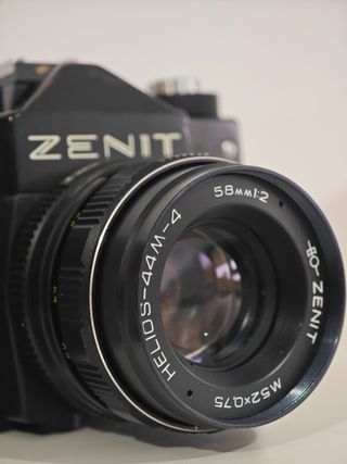 Cámara Analógica Zenit 12 Negra
