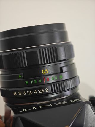 Cámara Analógica Zenit 12 Negra