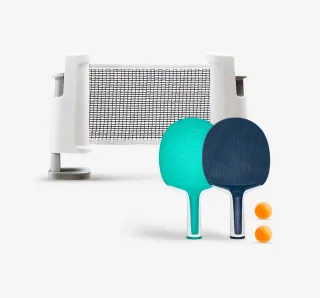 Set Ping Pong: Red, 2 Palas y 2 Pelotas