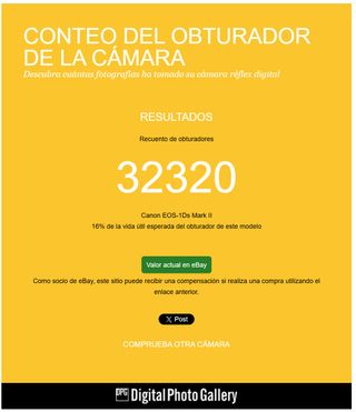 Cámara Canon EOS 1Ds Mark II + Cargador de bateria