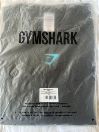 Gymshark Onyx 5.0 Camiseta Negra Talla XXXL