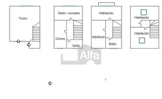 Casa adosada en venta en Altsasu/Alsasua