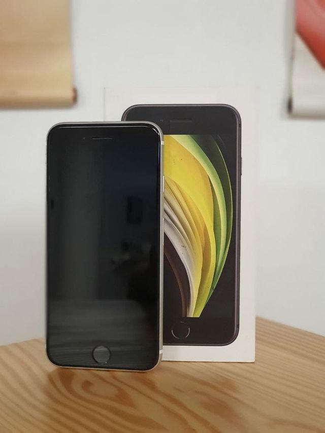 IPHONE SE 2020 128GB BLANCO 100% BATERÍA.