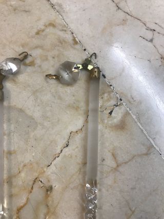 Lágrimas de cristal para apliques