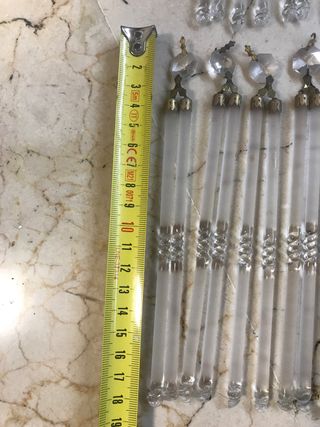 Lágrimas de cristal para apliques