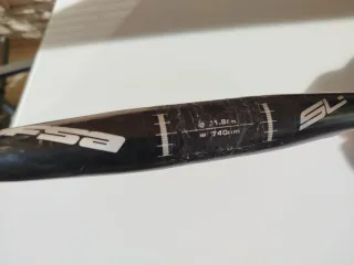 Manillar FSA Carbono 740mm