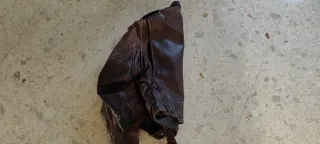 Giubbotto vintage anni 80 marrone