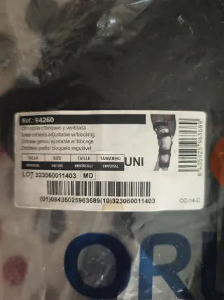 Rodillera infantil para niño