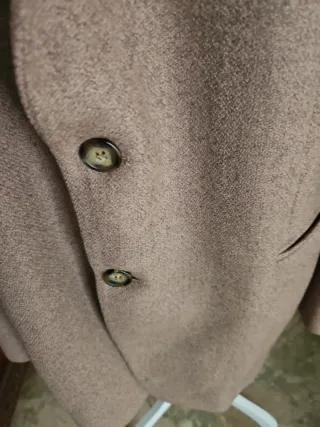 Giacca uomo lana invernale beige