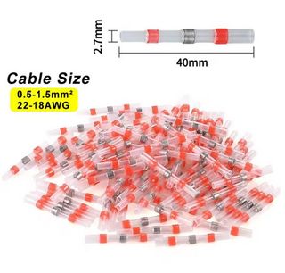 Tubos Termorretráctiles con Soldadura (12-10AWG)