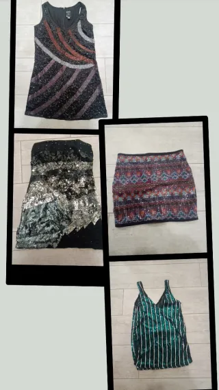Lote Fiesta Bershka Talla XS