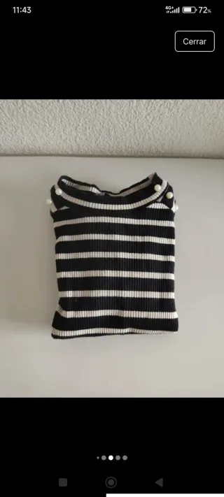 Jersey Zara Rayas Talla XS