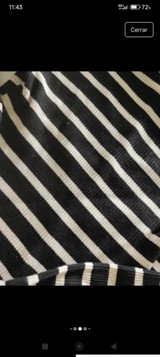 Jersey Zara Rayas Talla XS