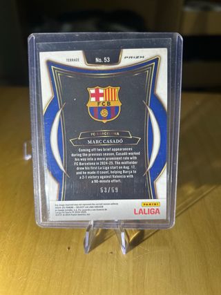 Tarjeta Marc Casado 53/59 FC Barcelona