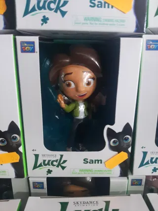 Muñeco Sam de la película Luck