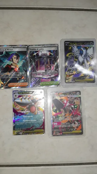 Carte Pokemon Mega Absol EX, Mega Sharpedo EX