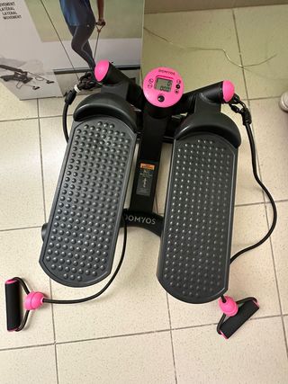 Stepper DOMYOS con bandas elásticas