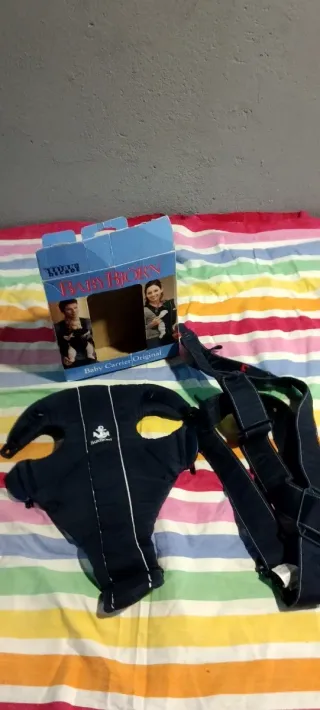 Mochila Portabebés BabyBjörn Azul Marino