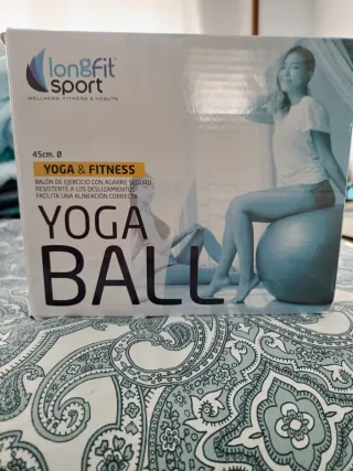Pelota Yoga y Fitness Longfit 45cm