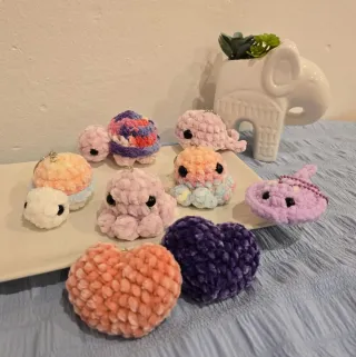 Muñecos crochet artesanales