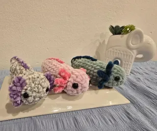 Muñecos crochet artesanales