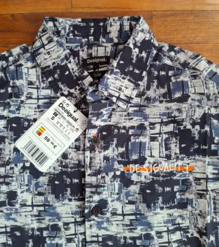 Camisa Desigual Talla S Manga Larga NUEVA